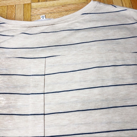 Gibson Latiner longslleeve Striped top Sz M - Picture 6 of 9